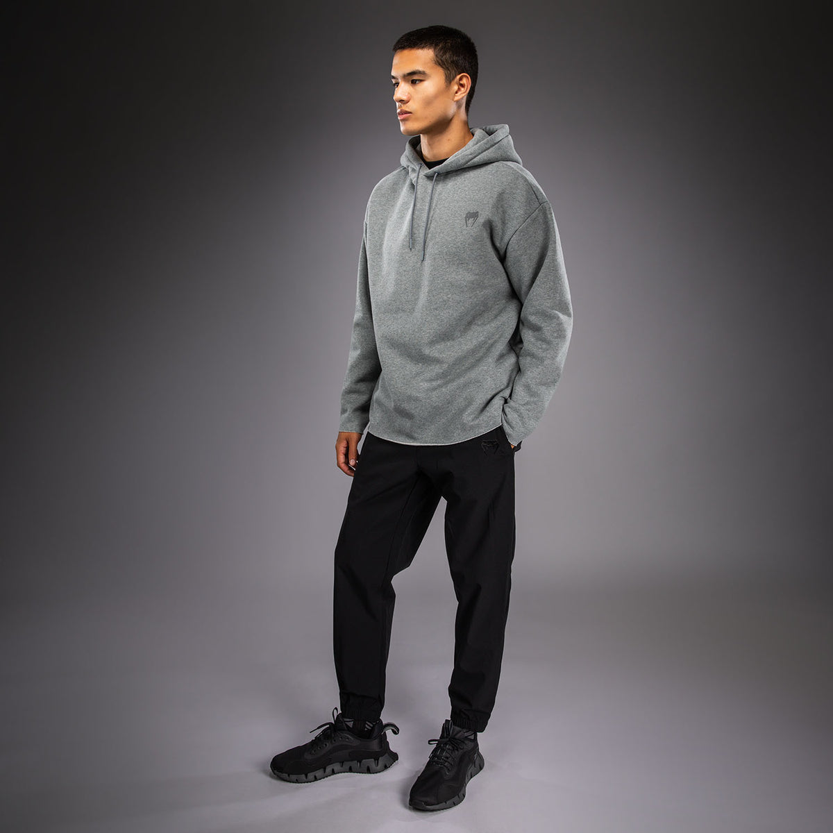 Venum Divide Winter Sudadera con Capucha - Gris Jaspeado