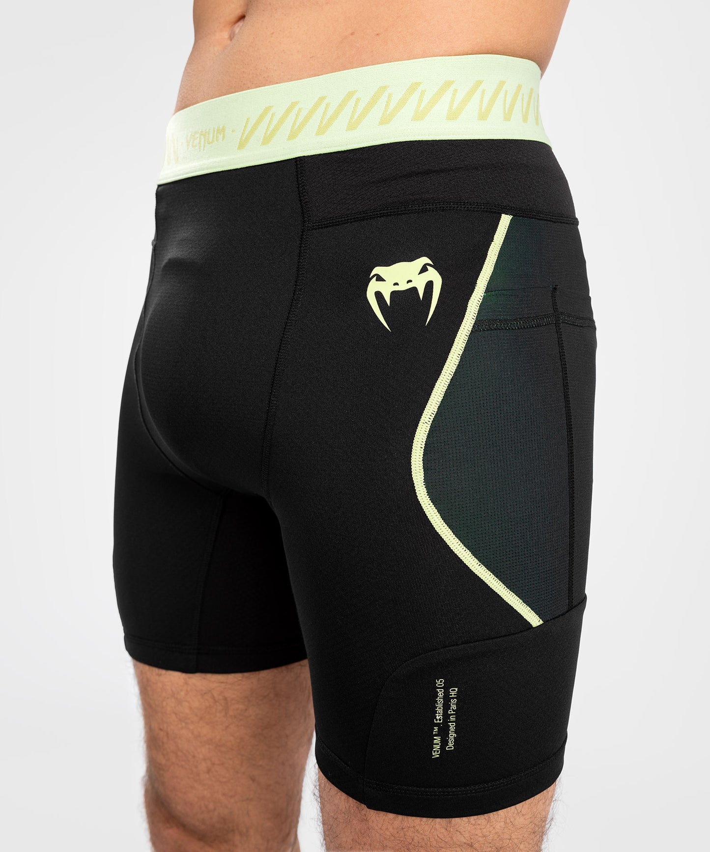 Venum Fusion 2.0  Vale Tudo Hombre - Negro/Amarillo
