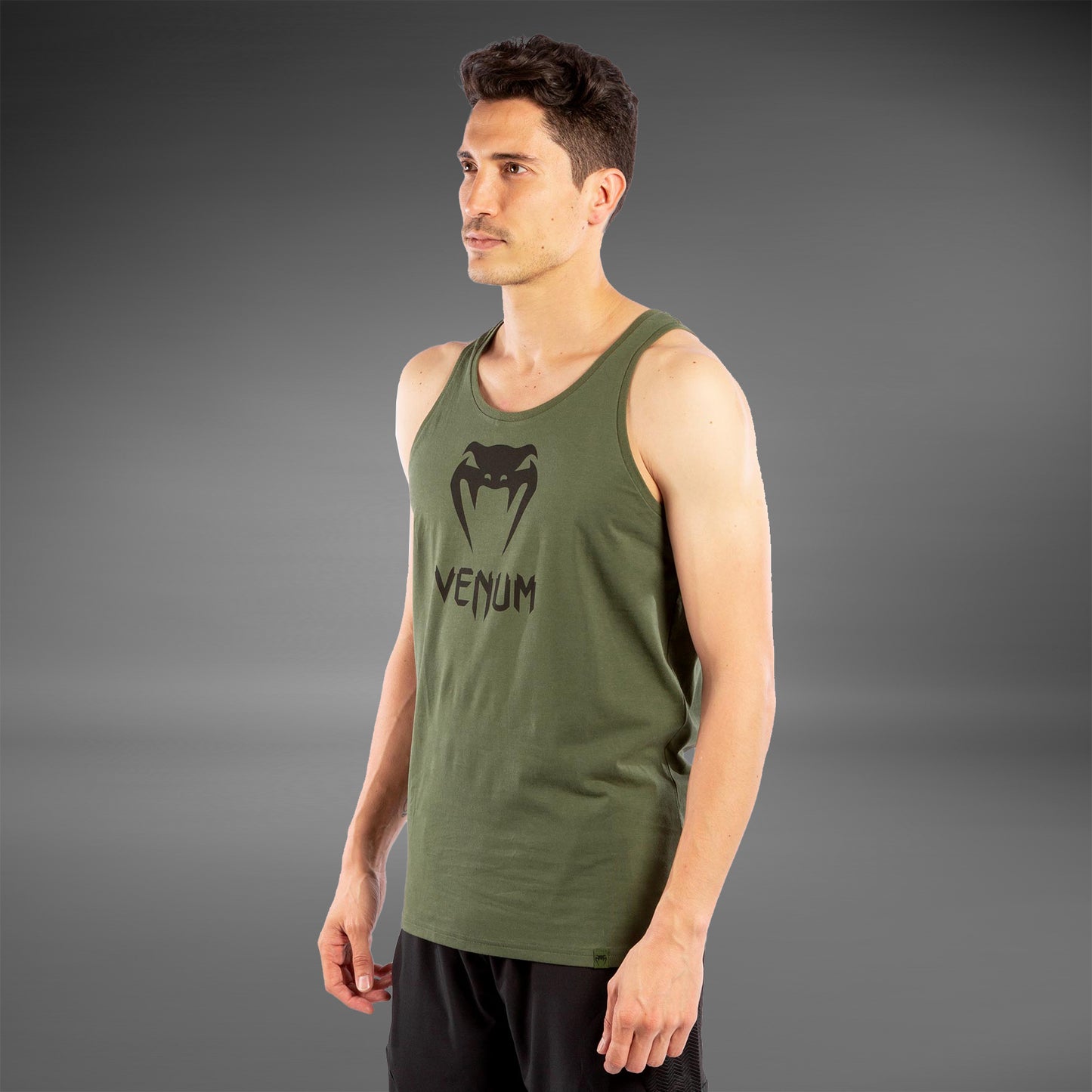 Camiseta sin mangas Venum Classic - Caqui