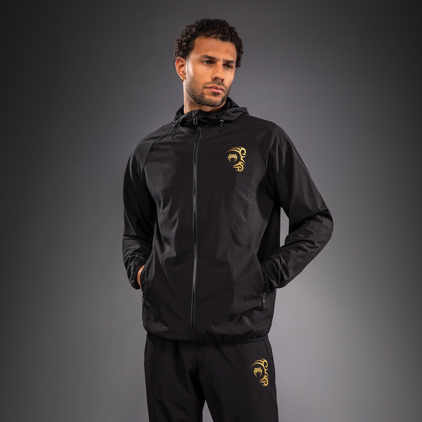 Venum x Mike Tyson Tiger Chaqueta de Chándal Tiger - Negro/Oro