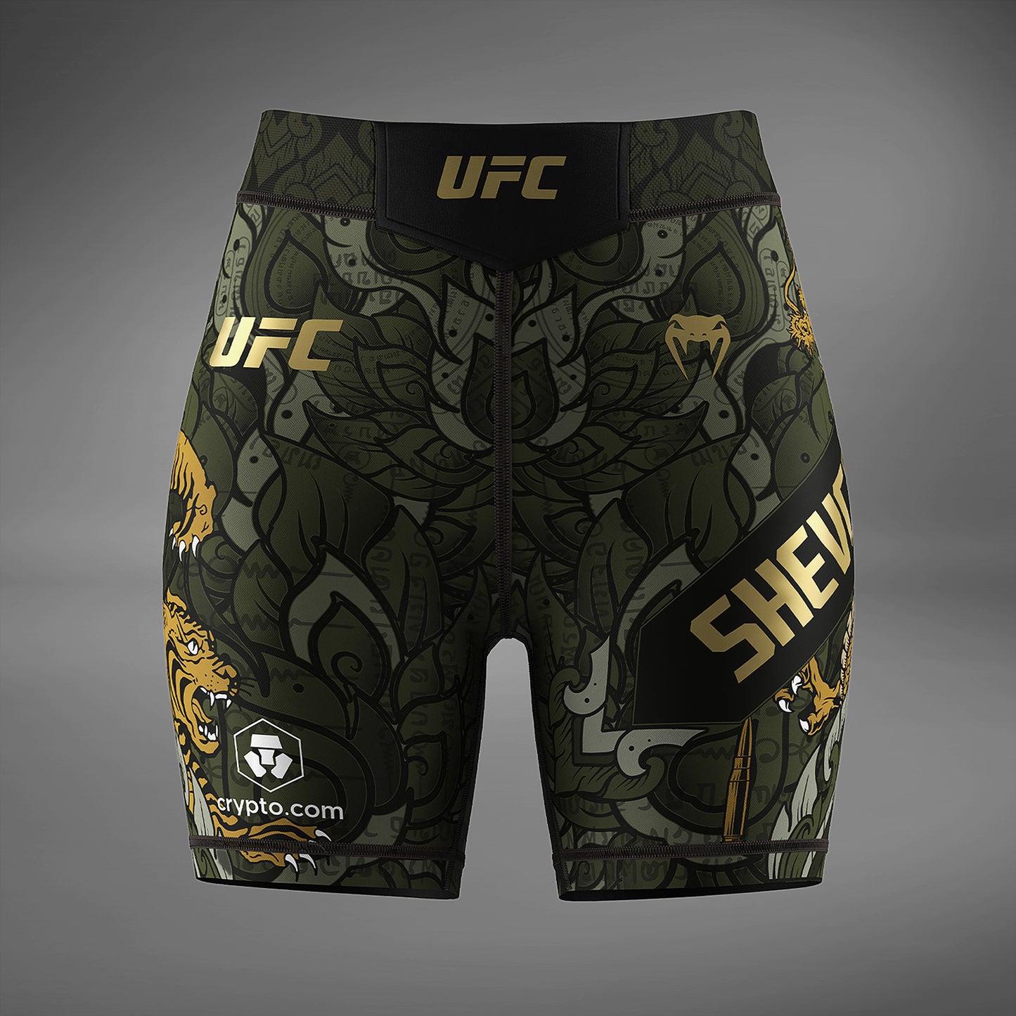 UFC Unrivaled by Venum Valentina Shevchenko Short Vale Tudo para mujer - Verde