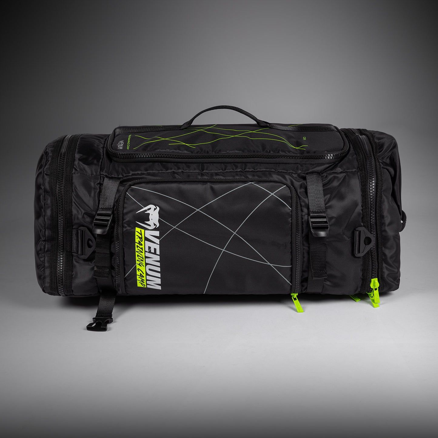 Venum Training Camp 4.0 Bolsa de deporte - Negro/Verde neón