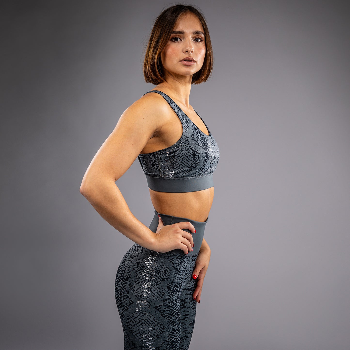 Venum Amazonia Sujetador deportivo para Mujer - Gris Oscuro