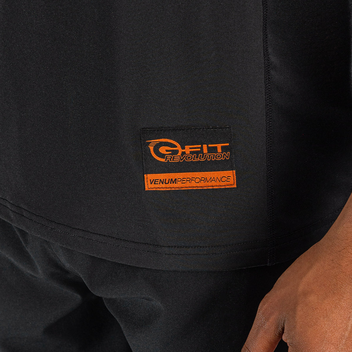 Venum G-Fit Revolution Camiseta Dry Tech - Negro/Cobre