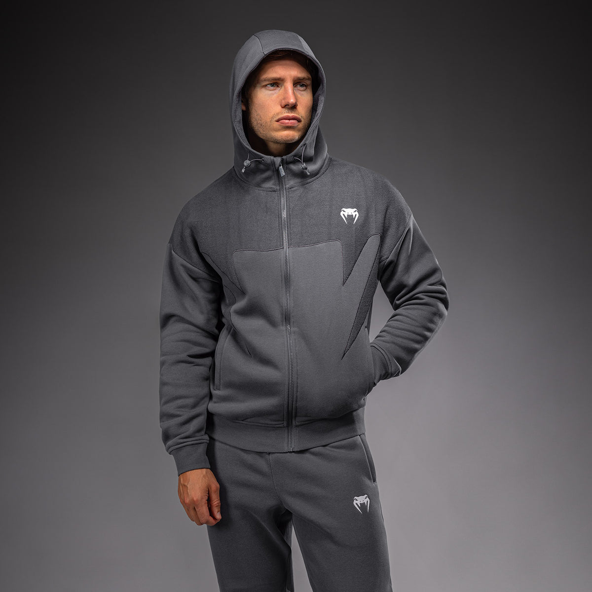 Venum Attack Fleece & Weave Chaqueta de chándal - Gris