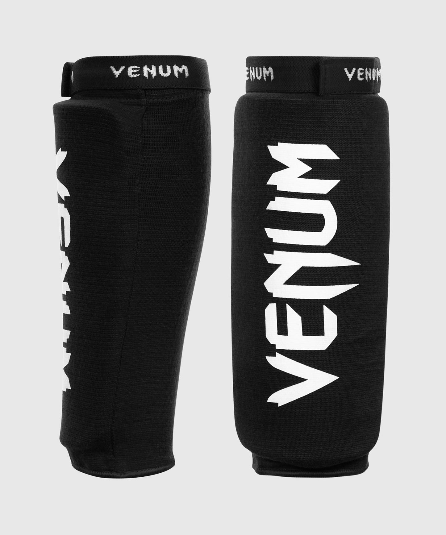 Espinilleras Venum Kontact - Negro/Blanco