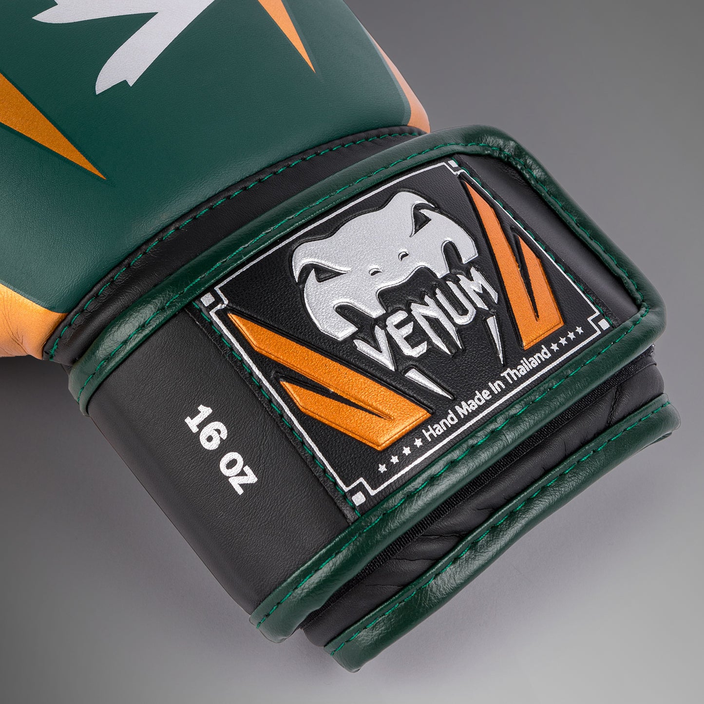 Venum Elite Guantes de boxeo - Verde/Bronce/Plata