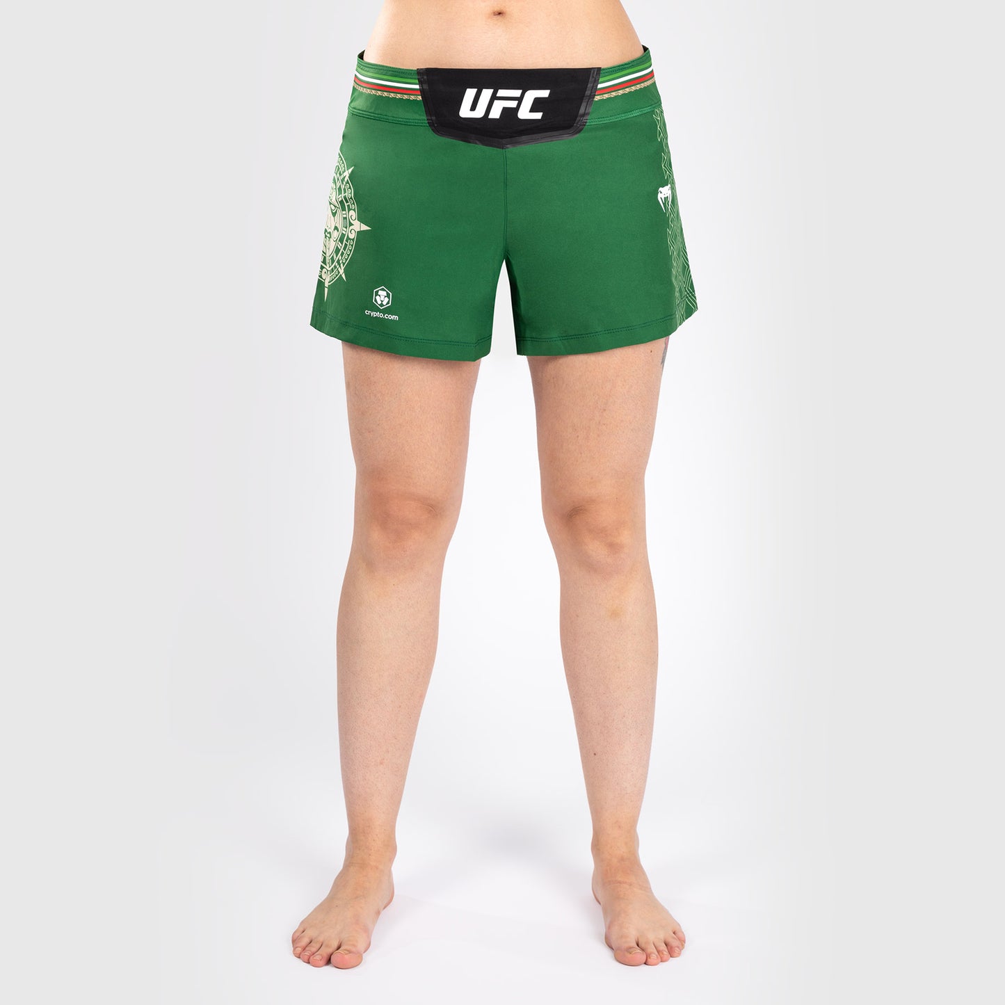 Noche UFC by Venum Authentic Fight Night Shorts de combate para mujer - Verde