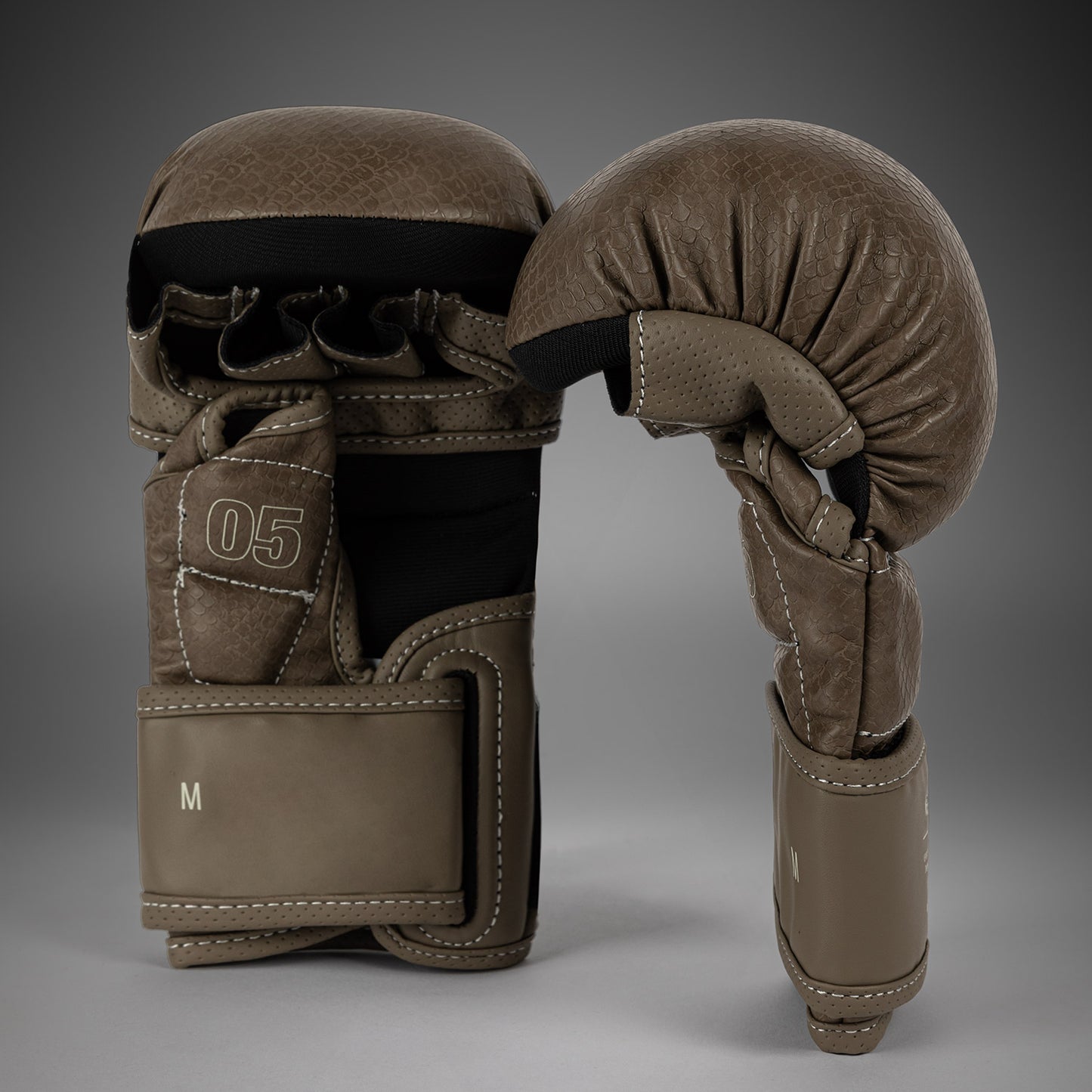 Venum Impact Evo Scales Guantes de Sparring MMA – Marrón