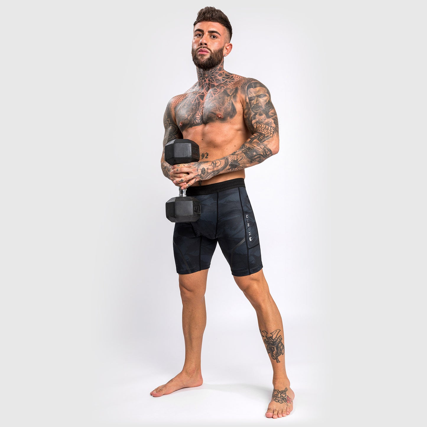 Pantalones cortos Vale Tudo Venum Electron 3.0 - Negro