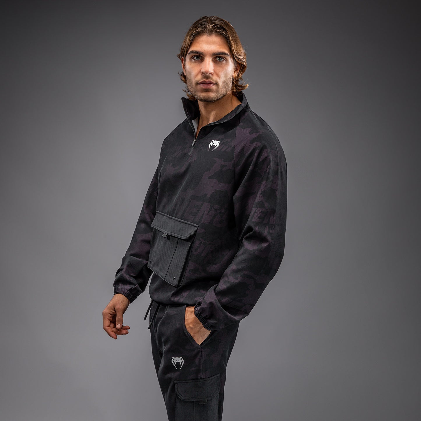 Venum Trooper Chaqueta de Chándal Para Hombre - Negro/Púrpura