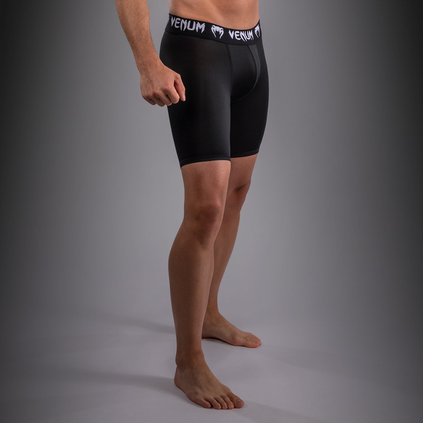 Venum UFC Unity by Venum Authentic Fight Week Short de Compresión Técnico para Hombre - Negro