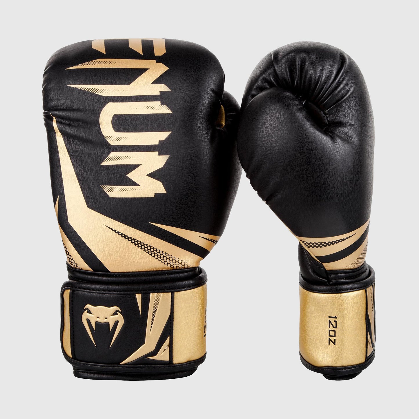 Venum Challenger 3.0 Guantes de Boxeo - Negro/Oro