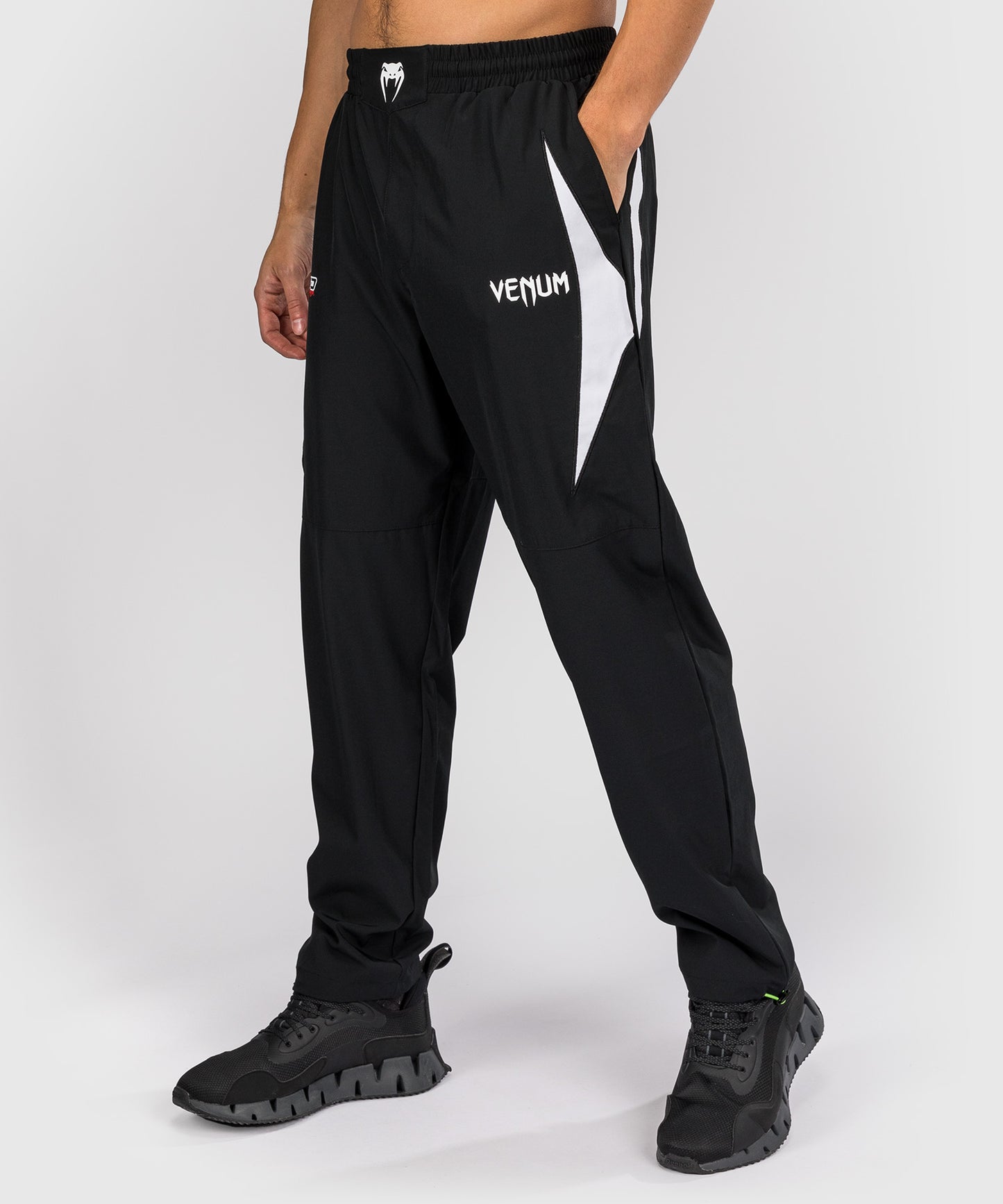 Venum x Bud Racing Joggers para Hombre - Negro/Blanco/Verde lima