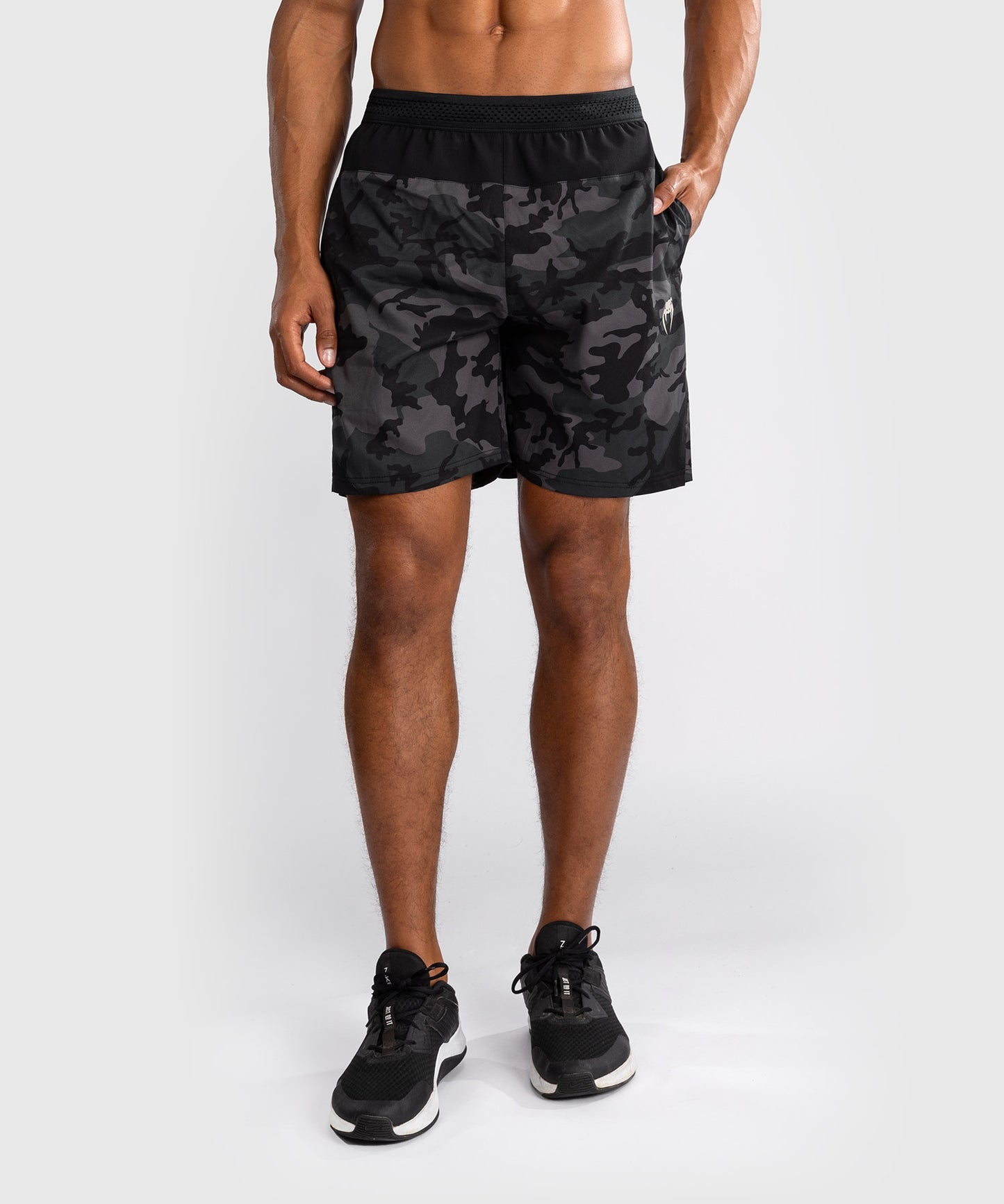 Venum G-Fit Air Pantalones Cortos de Entrenamiento para Hombre - Camuflaje Digital Urbano