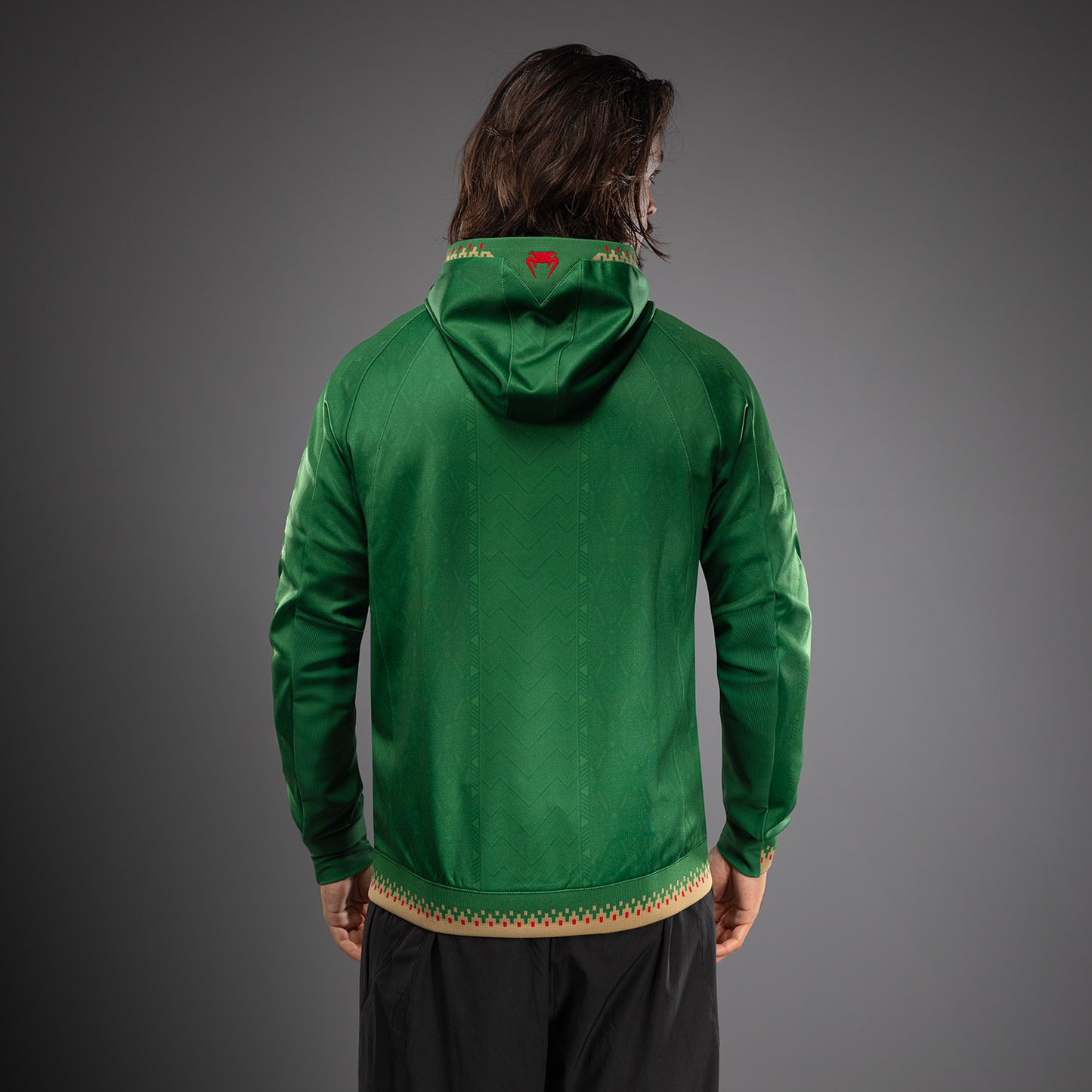 Noche UFC 2.0 By Venum Authentic Fight Night Sudadera con Capucha - Verde