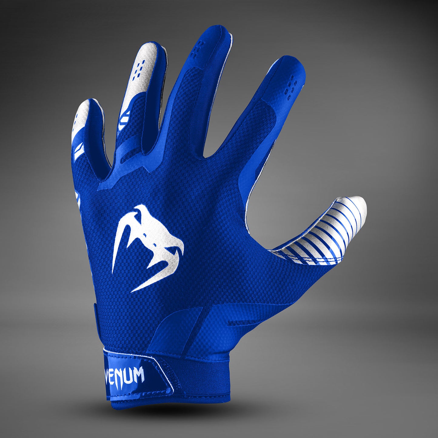 Venum Elite Guantes de Fútbol - Azul Real/Plata