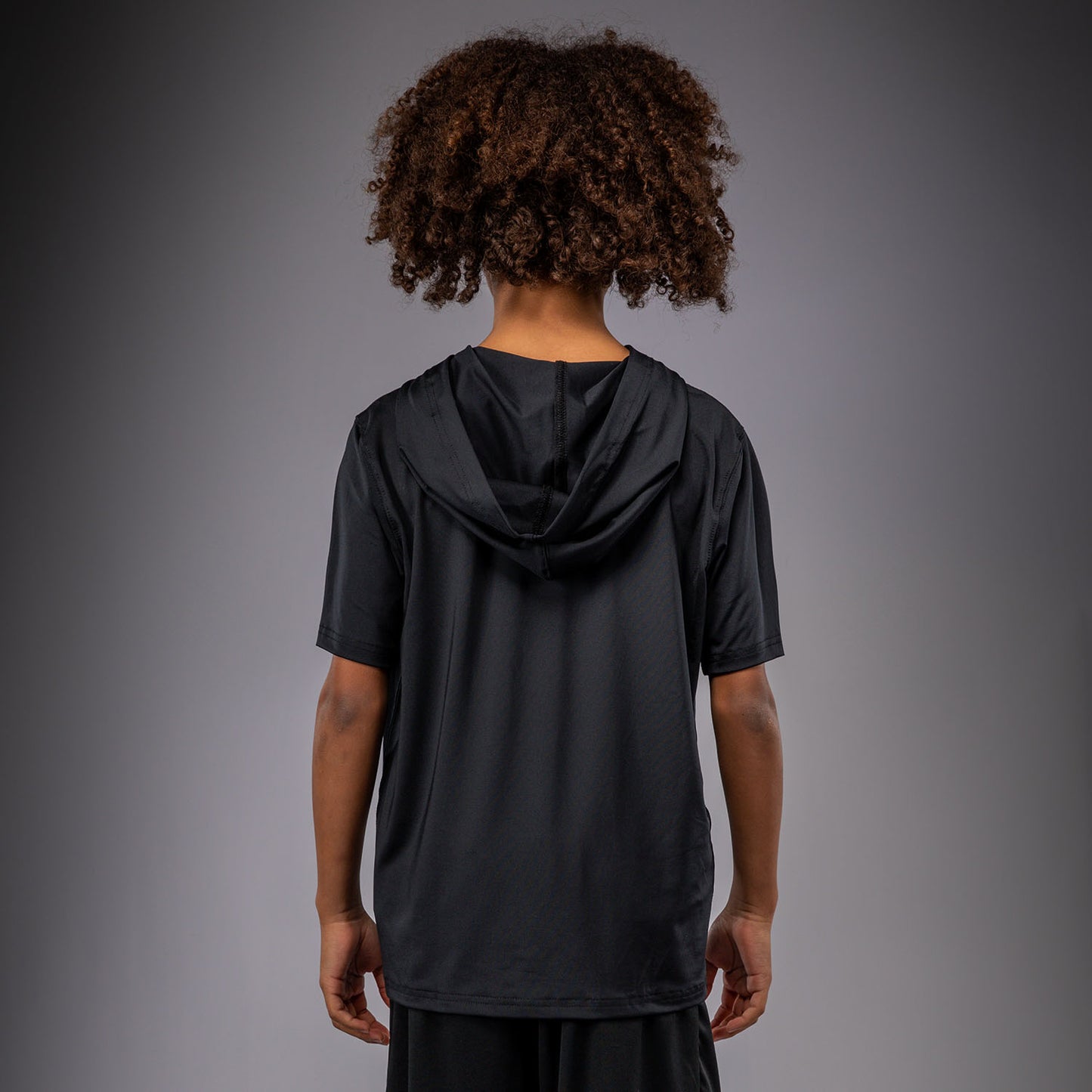 Venum Elite Sudadera Dry-Tech Manga Corta Para Niños - Negro