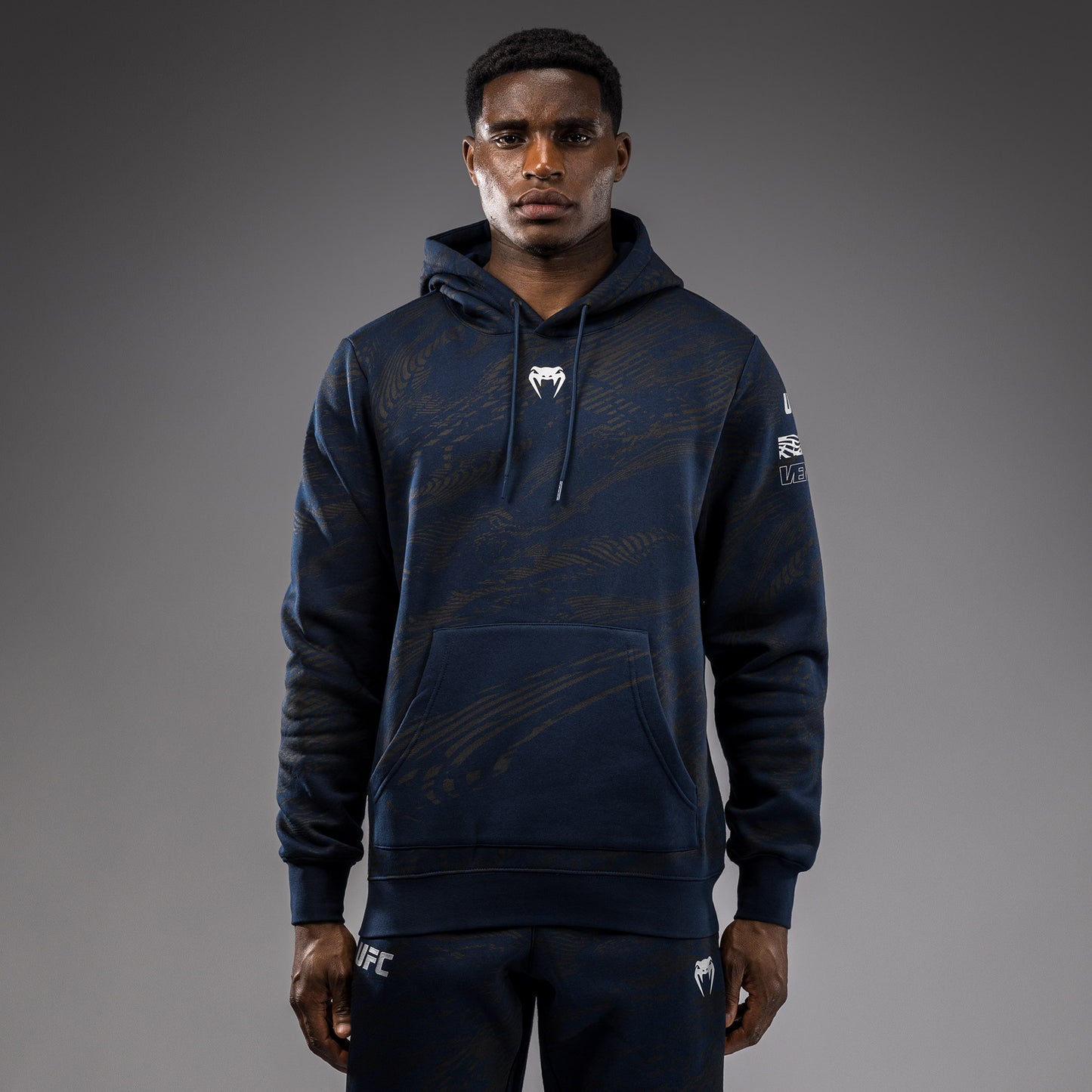 UFC Fusion by Venum Fight Week Sudadera con Capucha para Hombre - Azul oceánico