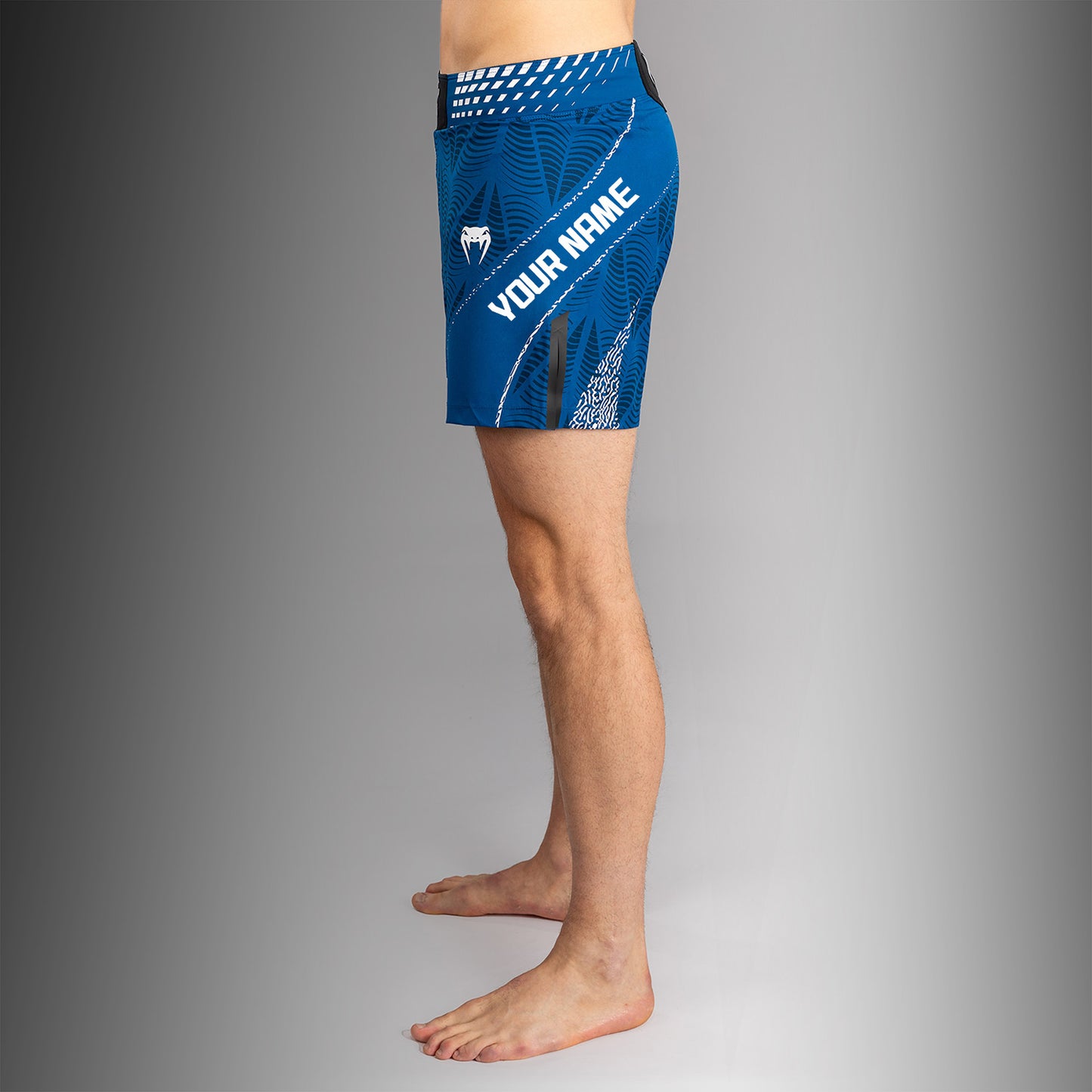 UFC Zenith by Venum Authentic Fight Night Short de pelea ajuste corto Hombre Personalizado - Azul