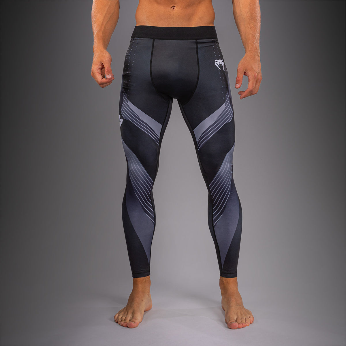 Venum No-Gi 6.0 Spats - Negro/Blanco