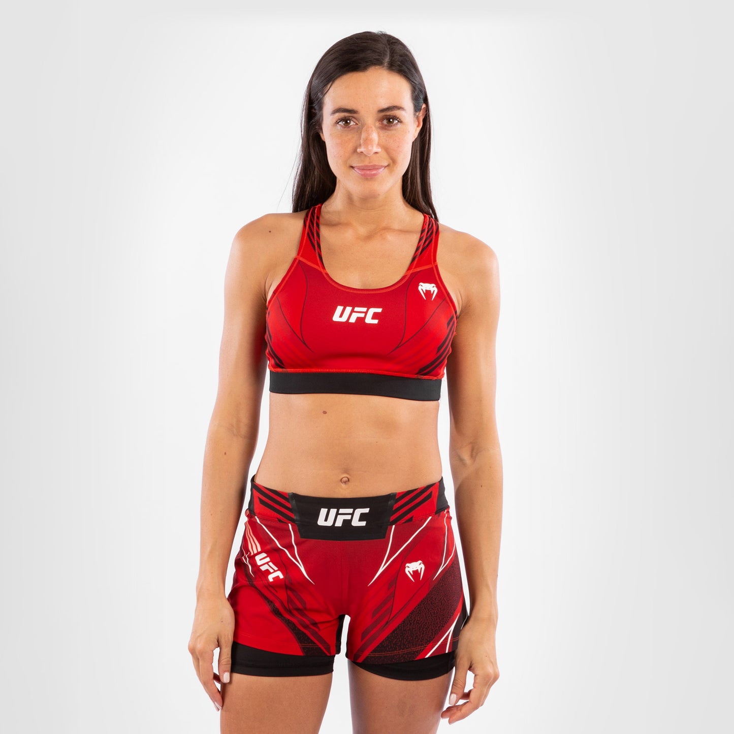 Sujetador Deportivo Para Mujer UFC Venum Authentic Fight Night - Rojo
