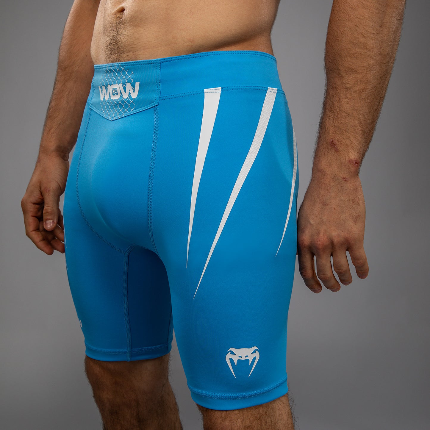 Venum x WOW FC Pantalones Vale Tudo para Hombre - Azul Pacífico
