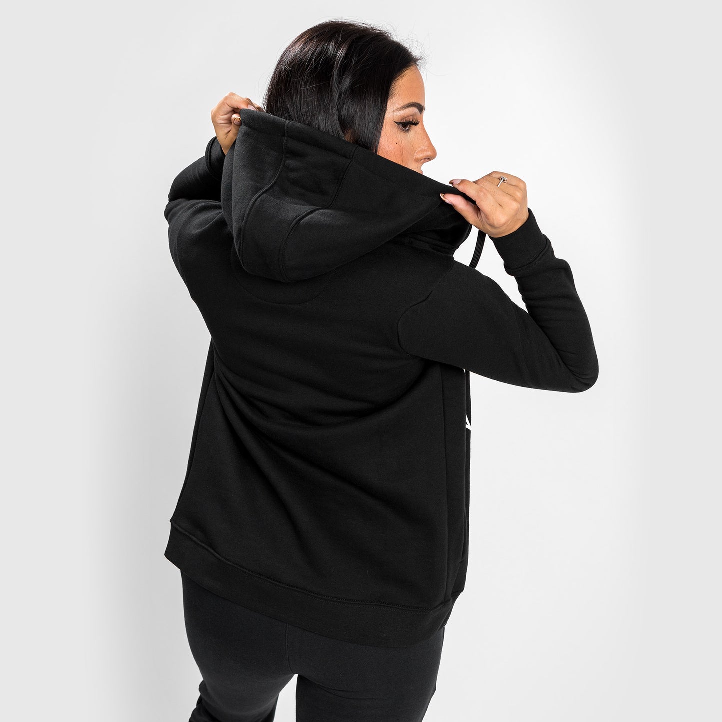 Replica de UFC Venum Fight Night 2.0 Sudadera con cremallera para mujer - Negra