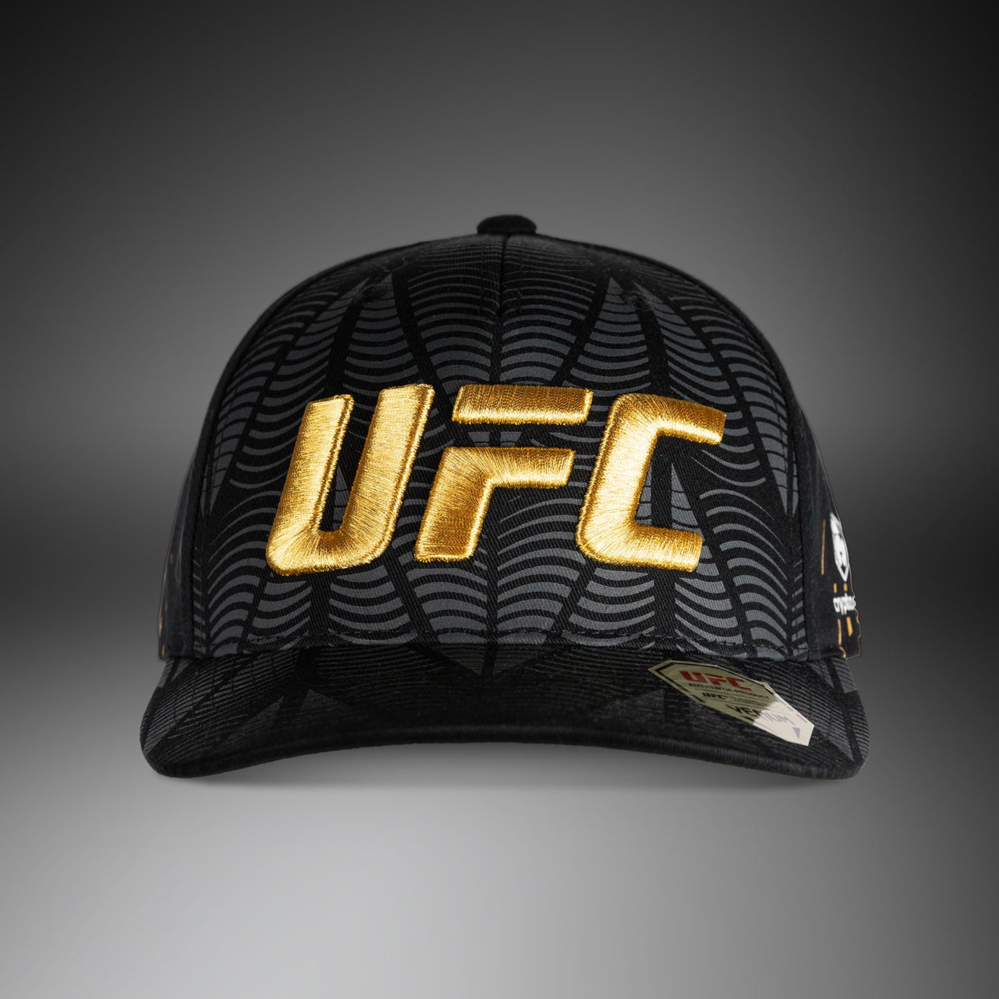 UFC Zenith by Venum Authentic Fight Night Gorra - Negro/Dorado