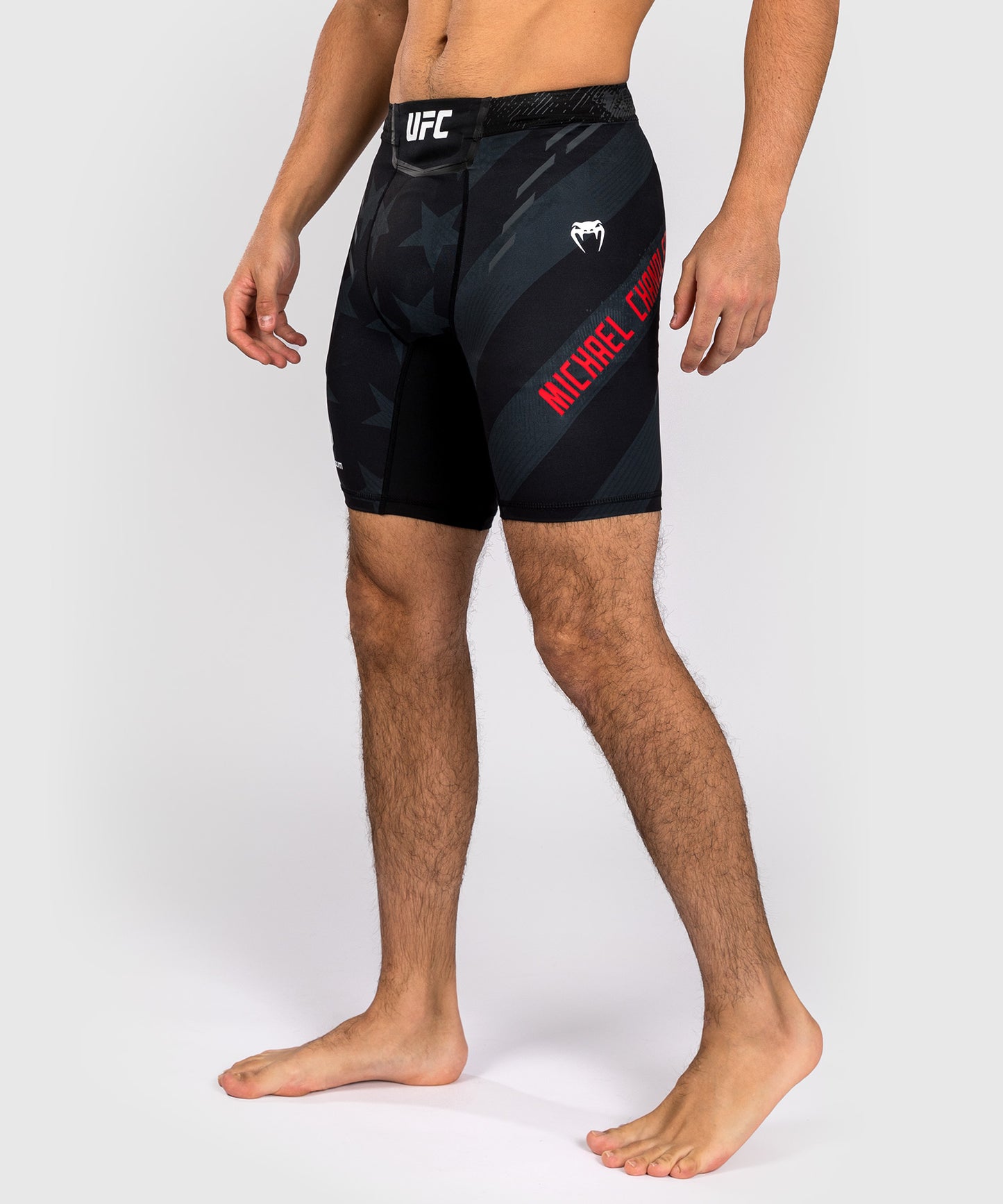UFC Unrivaled by Venum Michael Chandler Pantalones Cortos de Vale Tudo para Hombres - Negro
