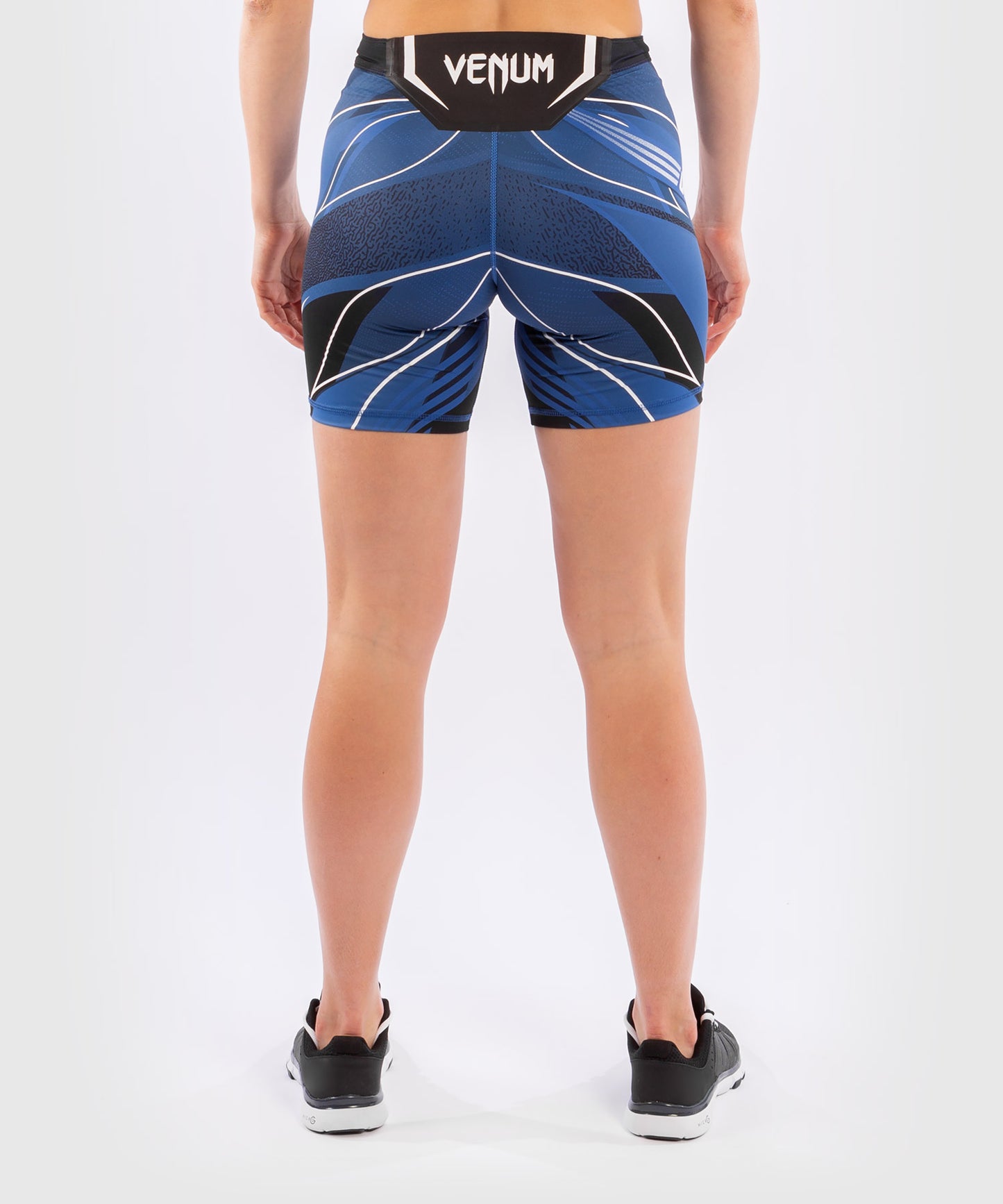 Pantalón De Vale Tudo Para Mujer UFC Venum Authentic Fight Night – Modelo Largo - Azul