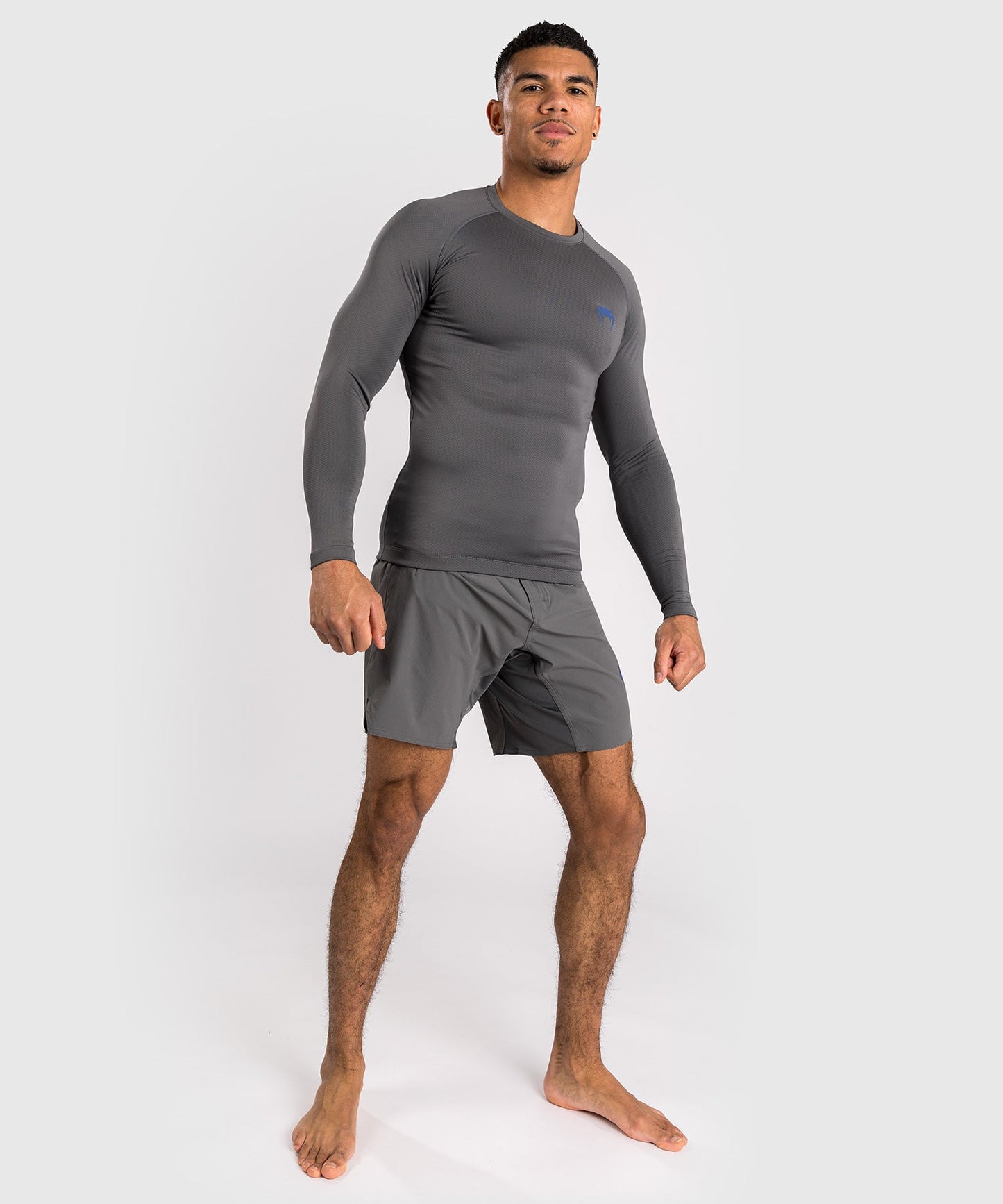 Venum Contender Lycra de manga larga para hombre - Gris