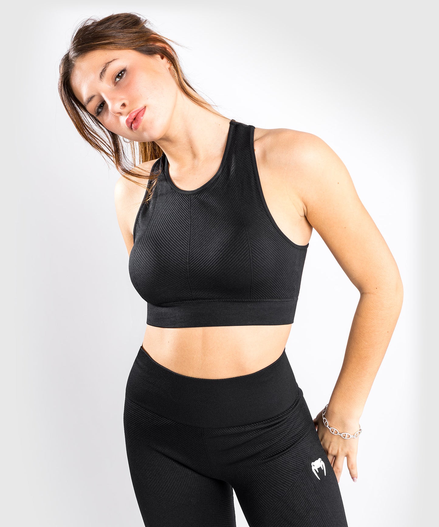 Sujetador deportivo Venum Sparring Seamless - Negro