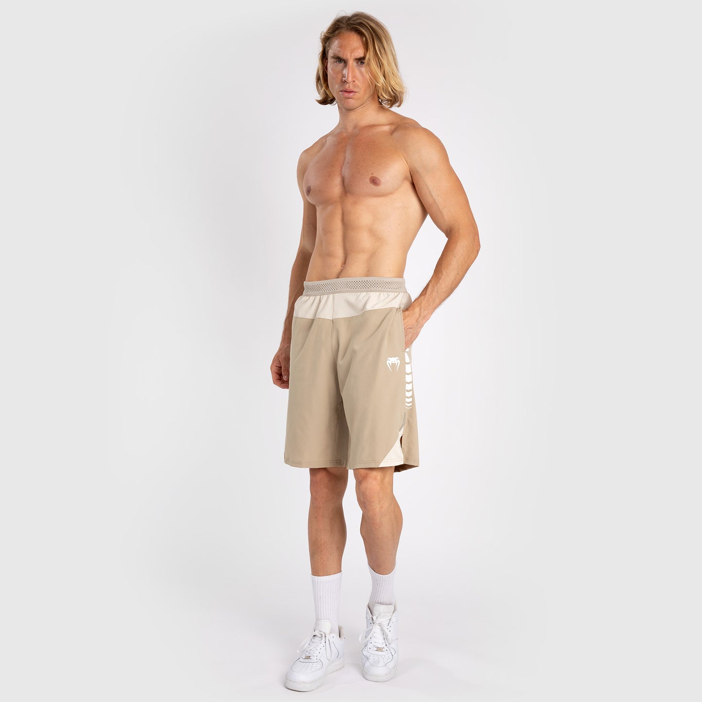 Venum Tempest Pantalones Cortos De Entrenamiento para Hombre - Beige/Arena
