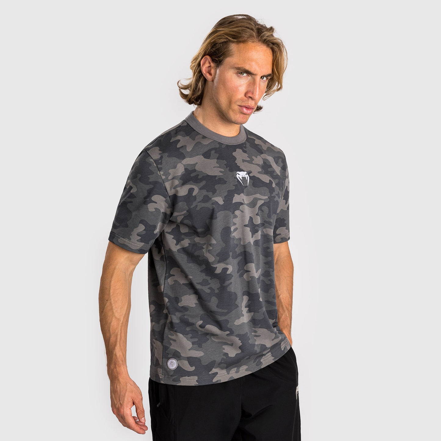 Venum Vortex XL Camiseta para Hombre - Camuflaje Antracita