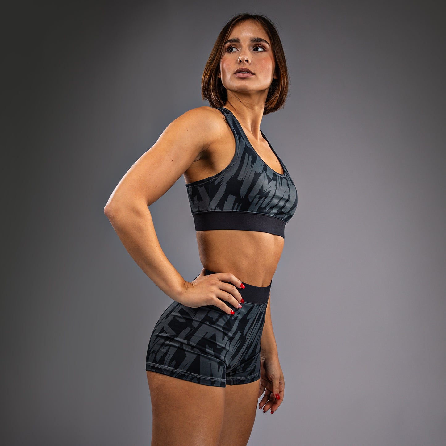 Venum Graffiti Sujetador Deportivo para Mujer - Carbón Urbano