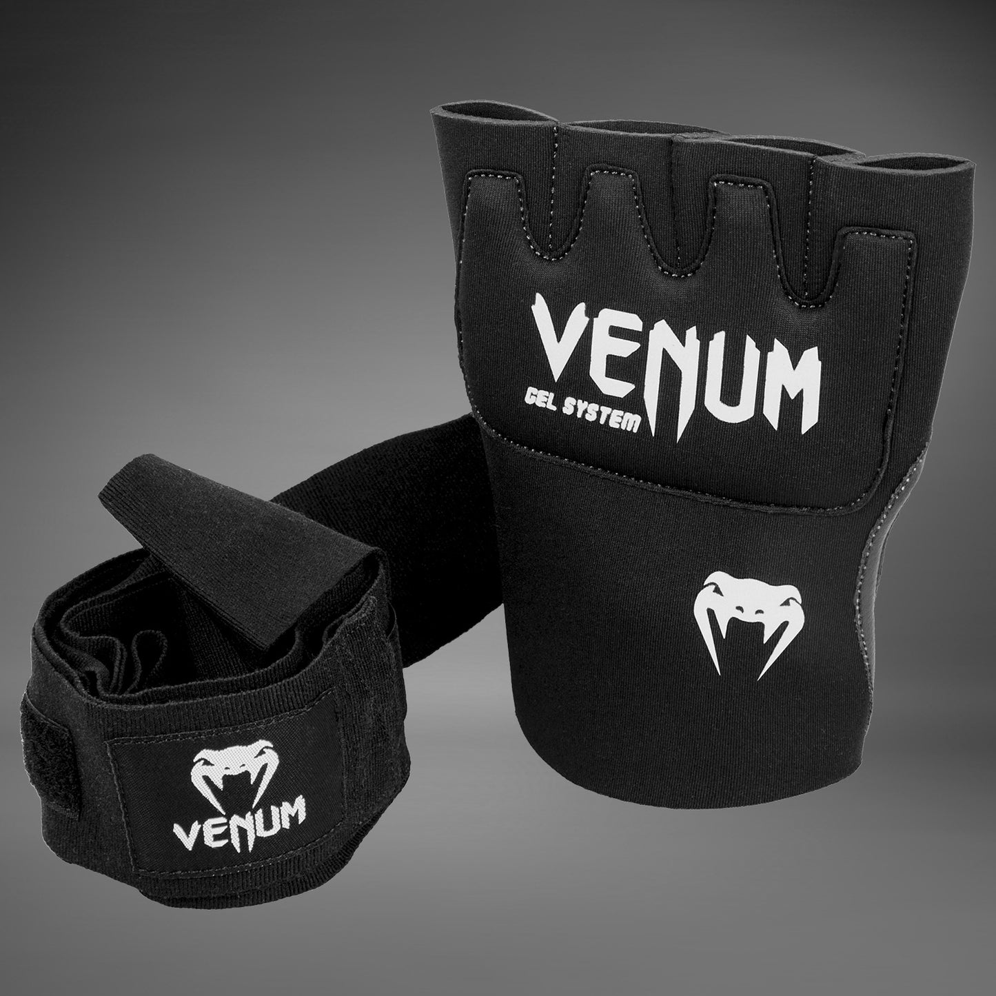 Guante venda Venum Kontact - Negro