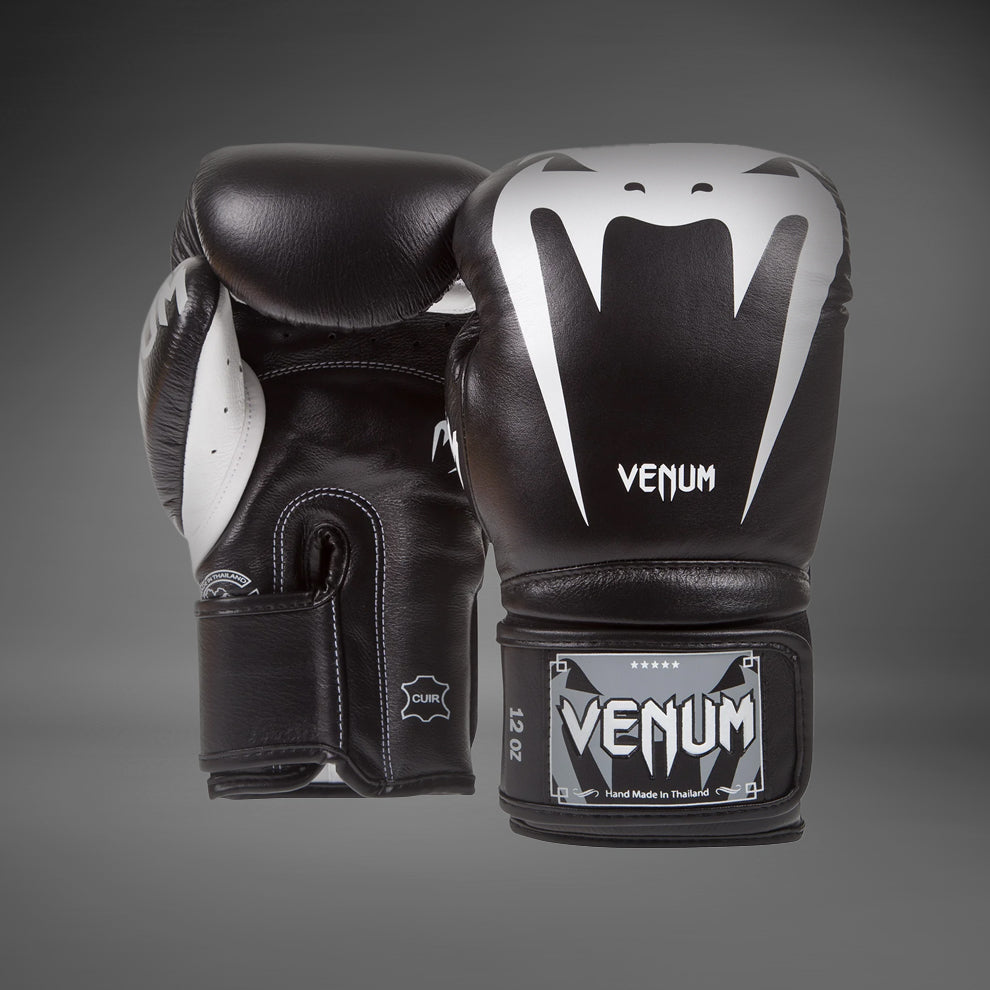 Guantes de Boxeo Venum Giant 3.0 - Cuero Nappa Negro