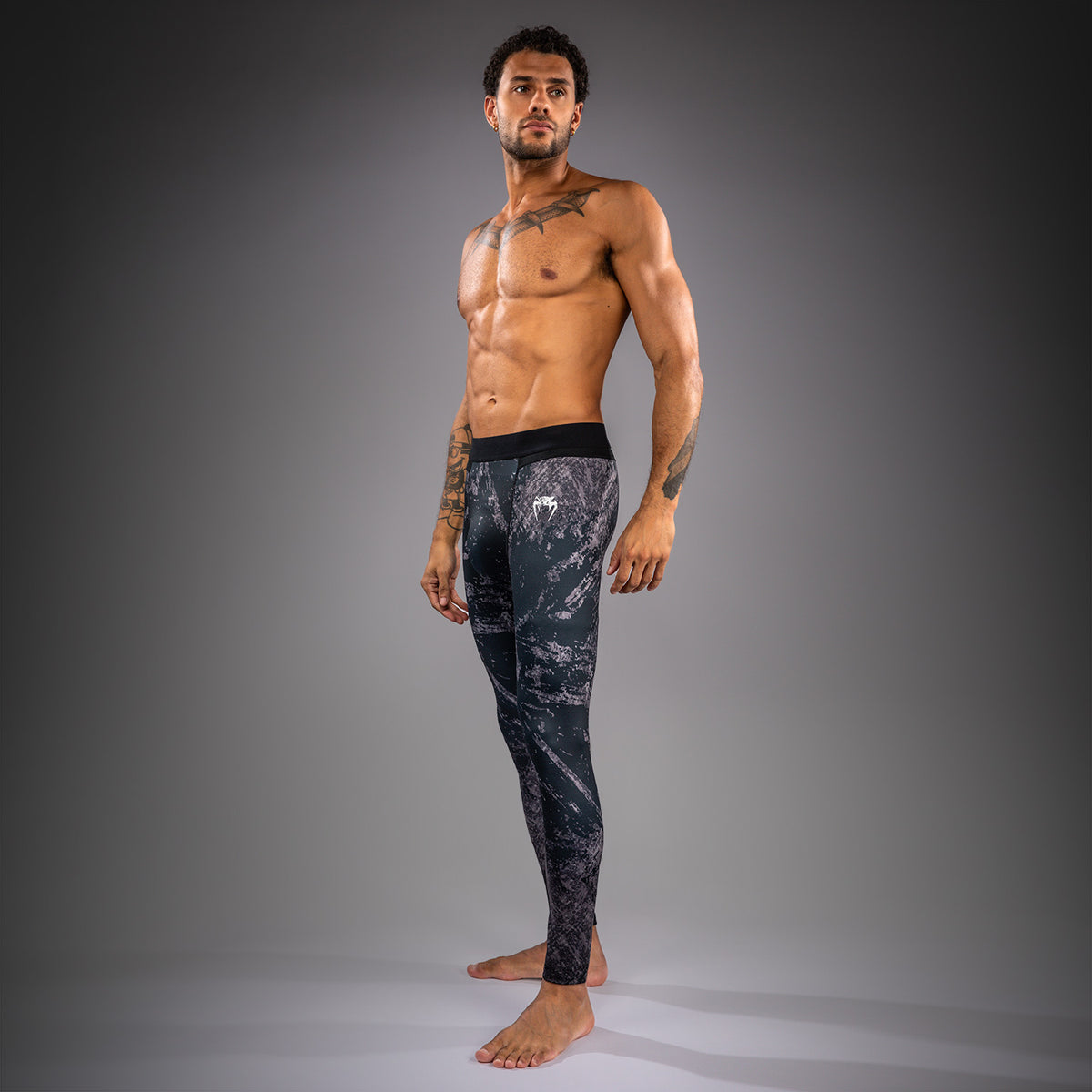 Venum Rage & Workout Pantalón de Compresión - Negro/Gris