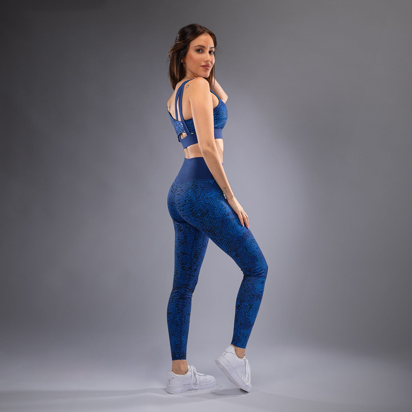 Venum Amazonia Mallas de Longitud Completa para Mujer - Azul Ultramarino