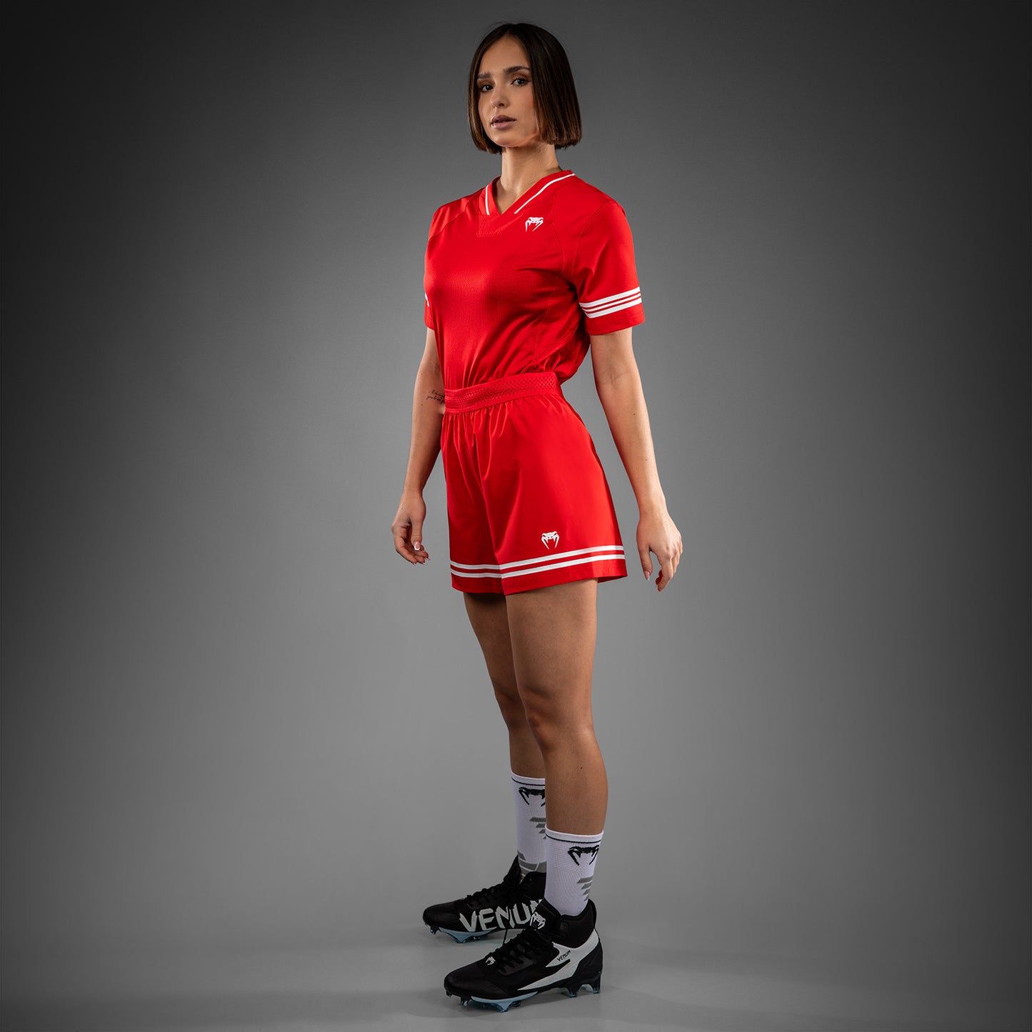 Venum Flag Football Short para Mujer - Rojo