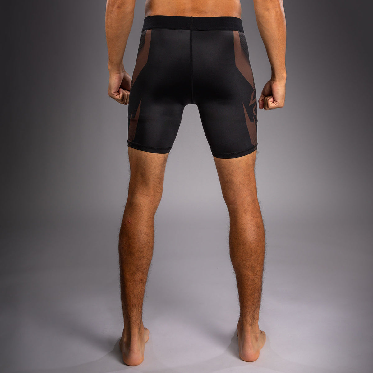Venum No-Gi 6.0 Pantalón Corto de Compresión - Negro/Marrón