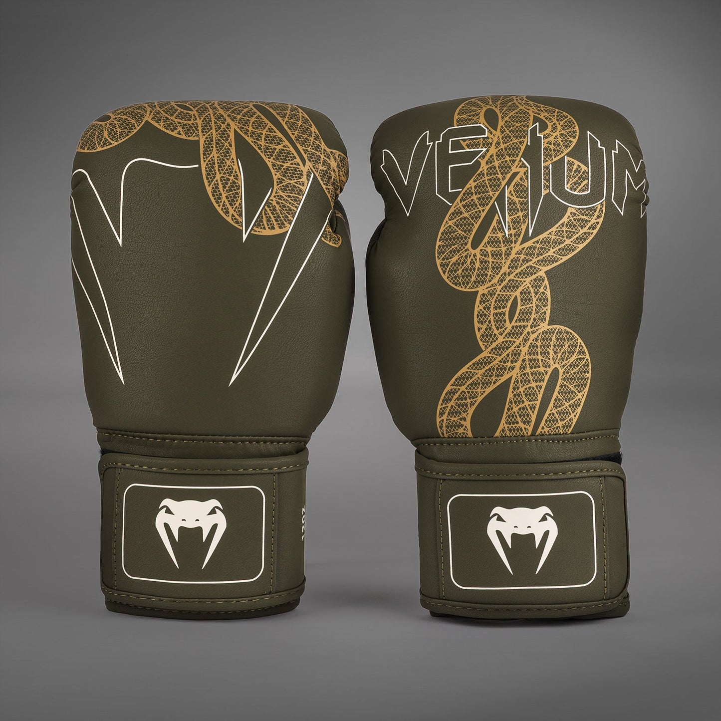 Venum Serpenti Guantes de Boxeo – Caqui/Bronce/Marfil