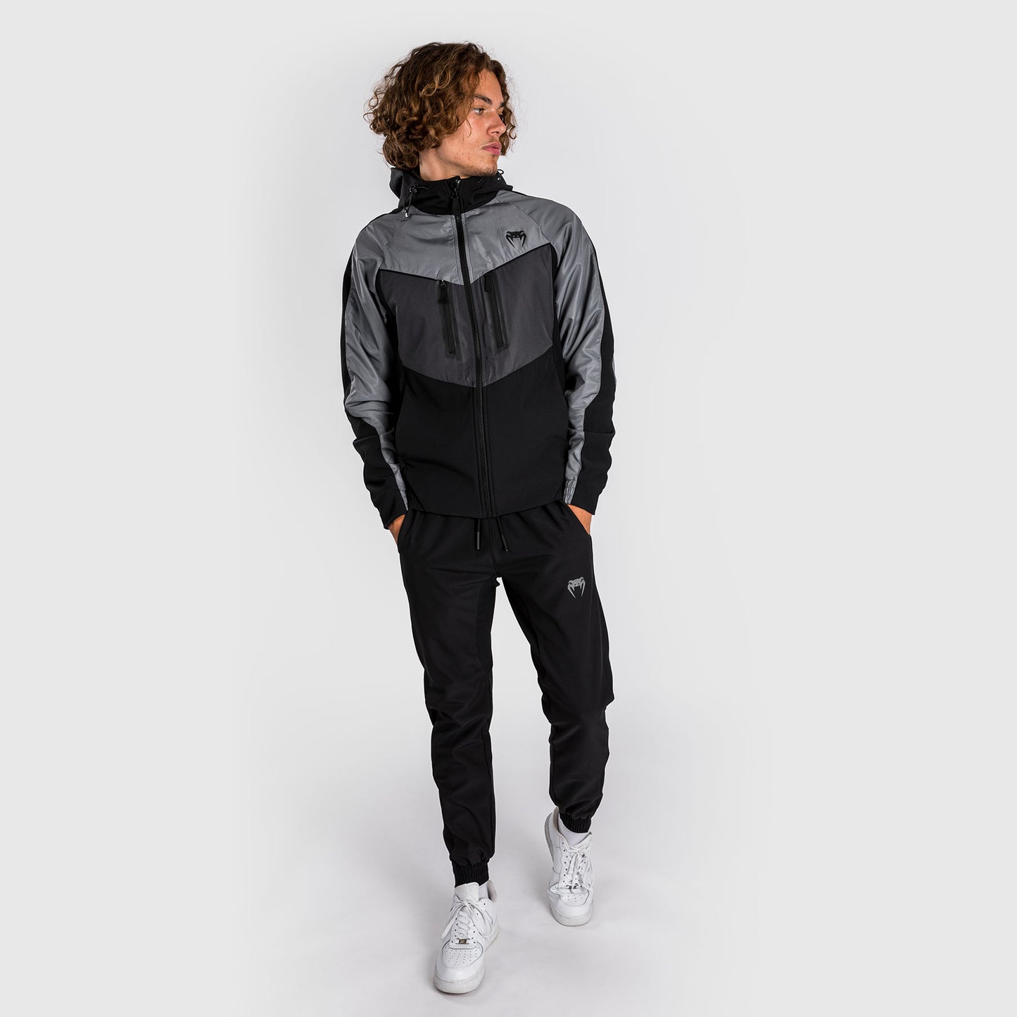Venum Laser 3.0  Track Jacket - Negro/Gris