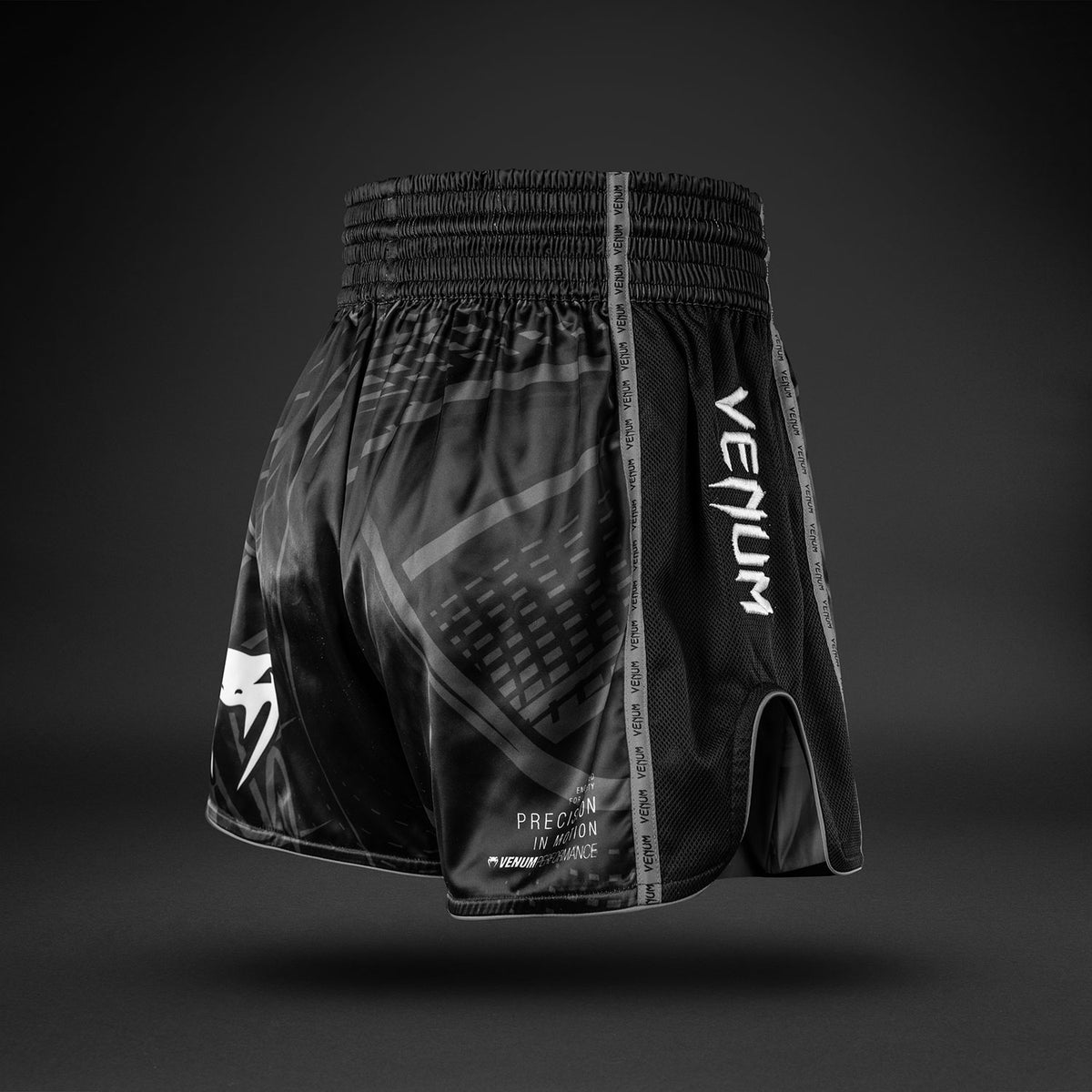 Venum Crimson Viper 2.0 Pantalón corto de Muay Thai - Negro/Gris