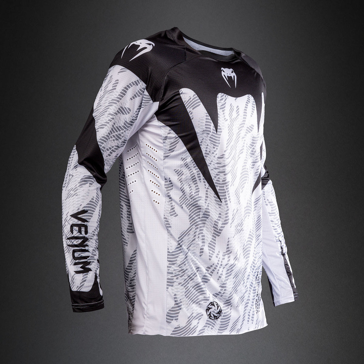 Venum MX Elite Camiseta de Motorsports - Blanco