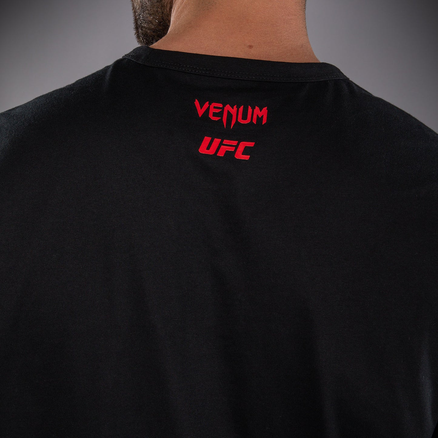 Venum UFC Unity by Venum Authentic Fight Week Camiseta de Manga Corta para Hombre - Negro