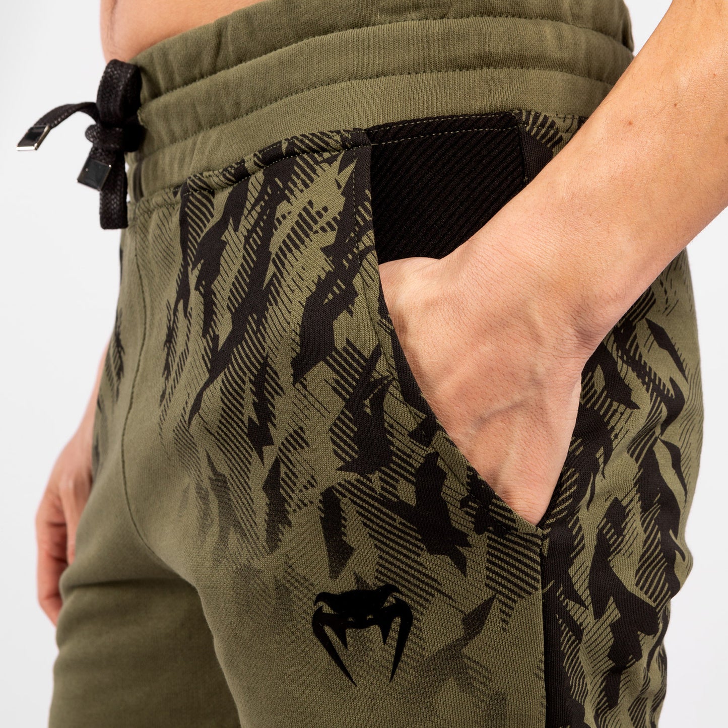 Pantalón De Algodón De Fitness Para Hombre UFC Venum Authentic Fight Week - Caqui