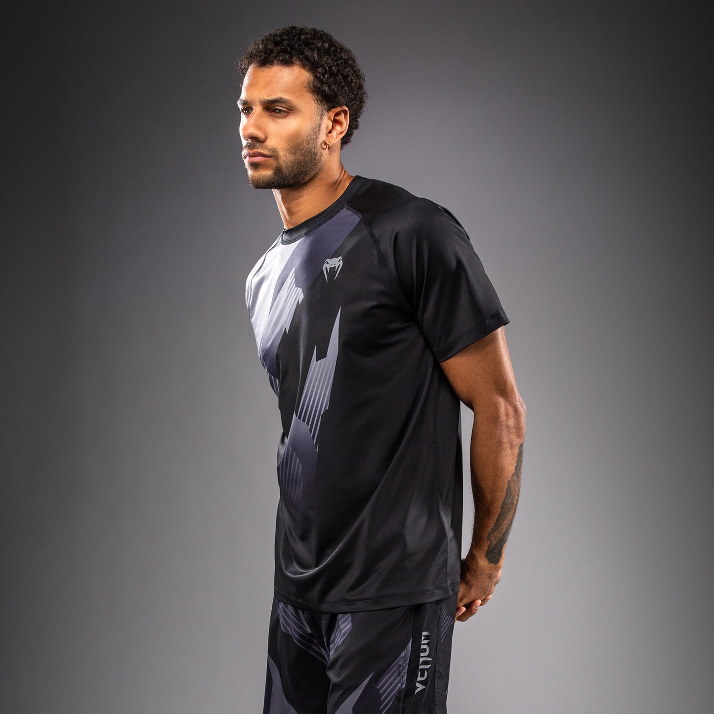 Venum No-Gi 6.0 Camiseta Dry Tech - Negro/Gris