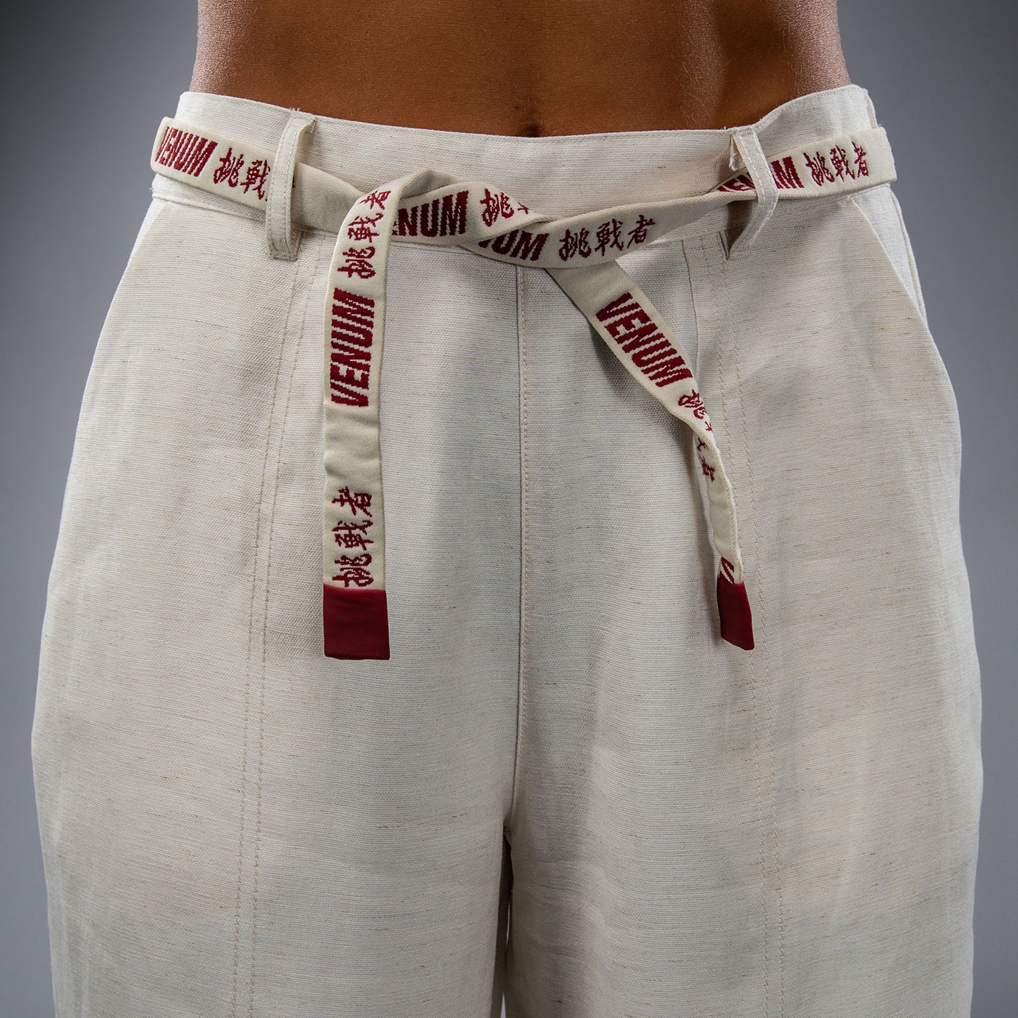 Venum Serpenti Pantalones Mujer – Marfil/Burdeos